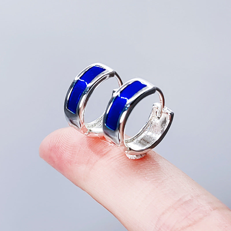 Salty Contemporary Blue Hoop