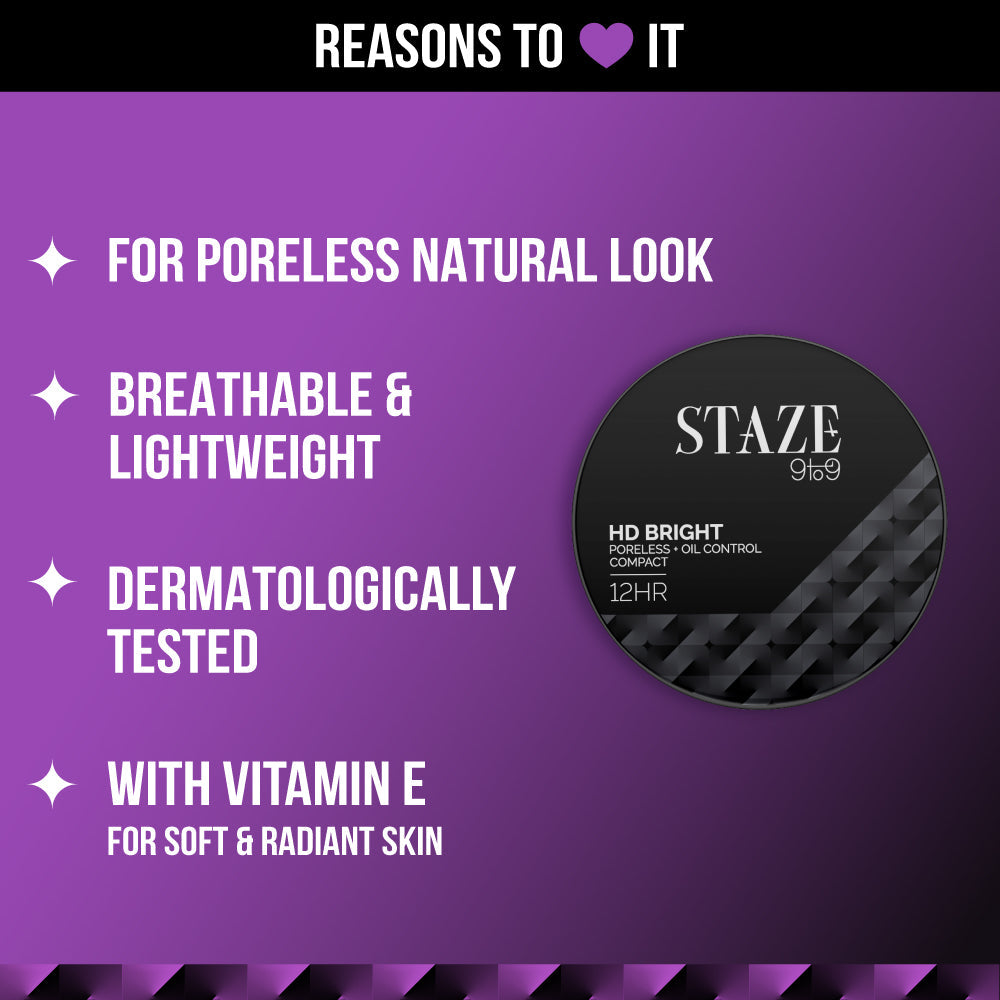 Staze HD Bright Pressed Compact