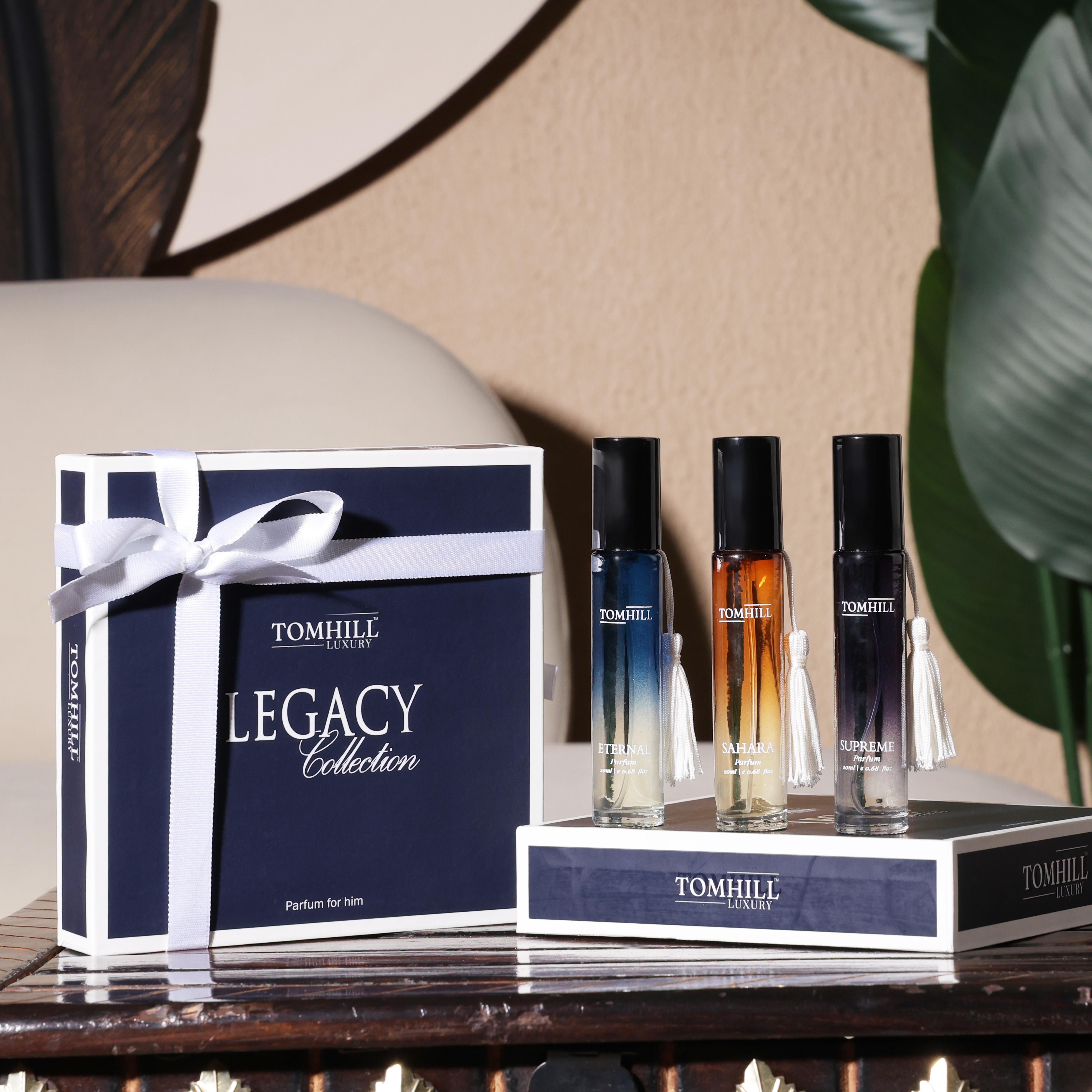 Tomhill Legacy Collection - Gift set for Men - Set of 3 (20ml)