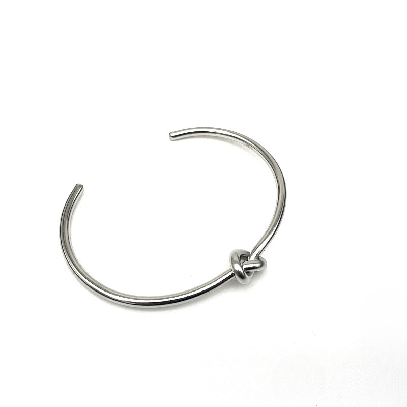 Salty Subtle Knot Cuff