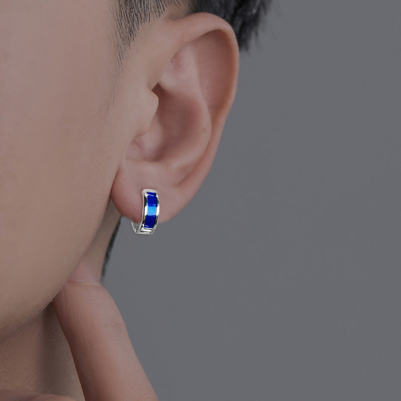 Salty Contemporary Blue Hoop