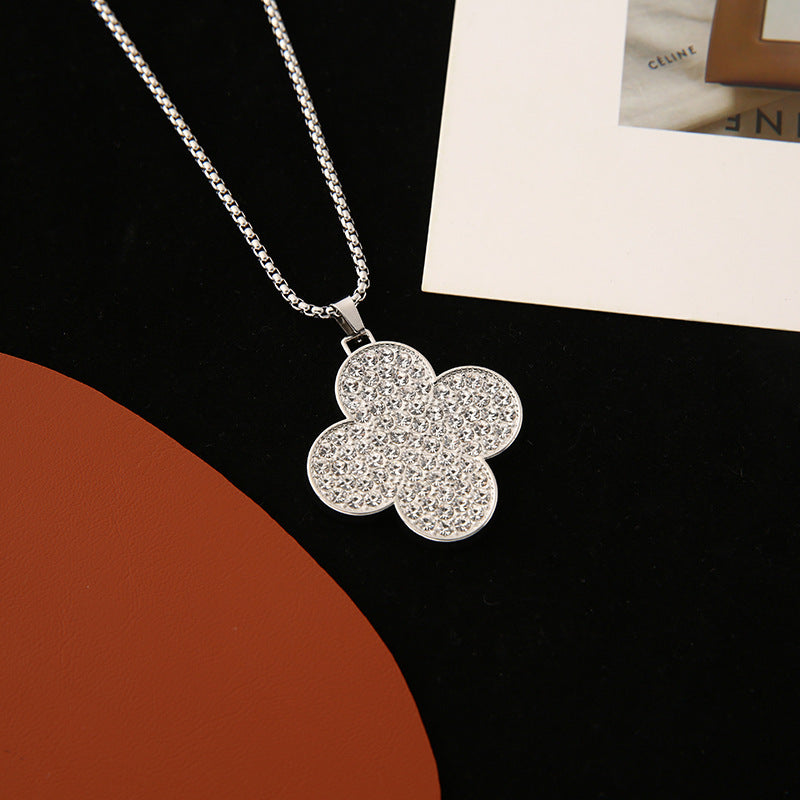 Salty Lucky Bloom Silver Chain