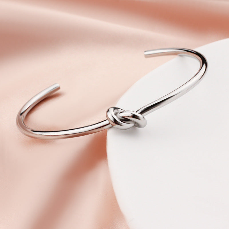 Salty Subtle Knot Cuff