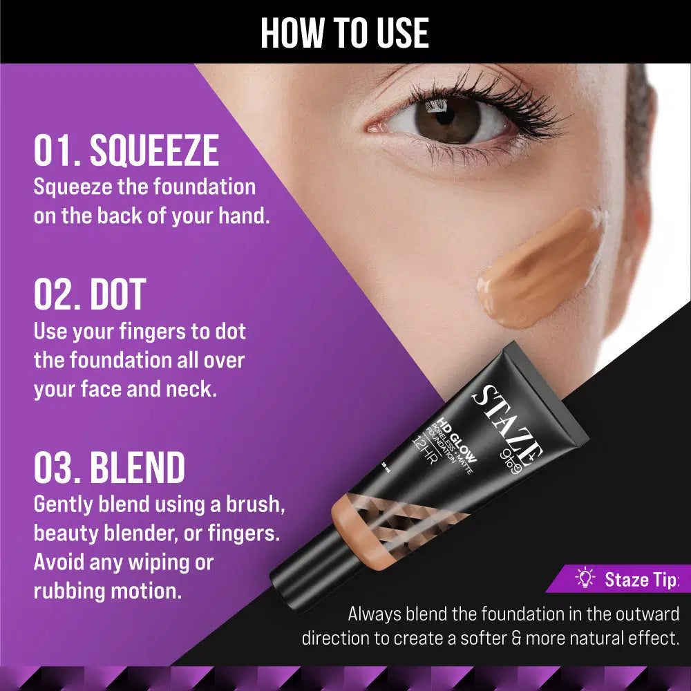 Staze HD Glow Foundation