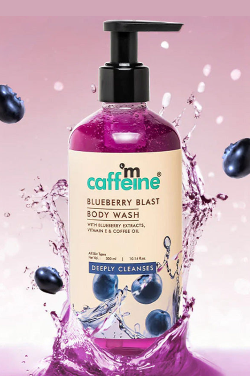 mCaffeine Blueberry Blast Body Wash - 300ml