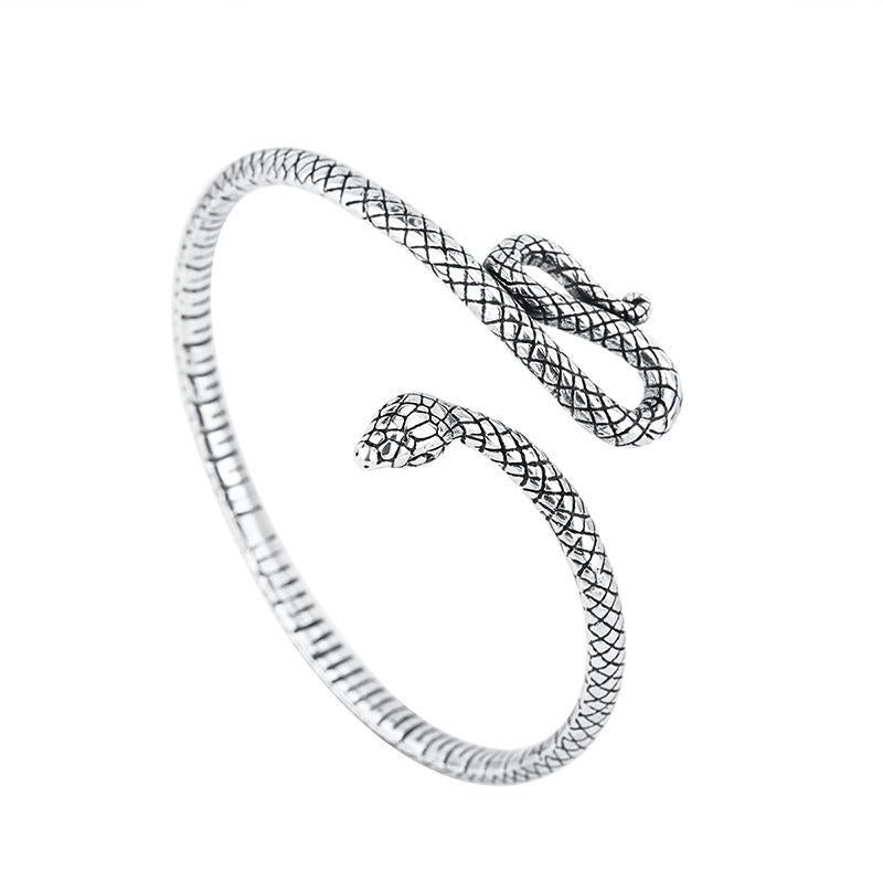 Salty Parseltongue Silver Cuff