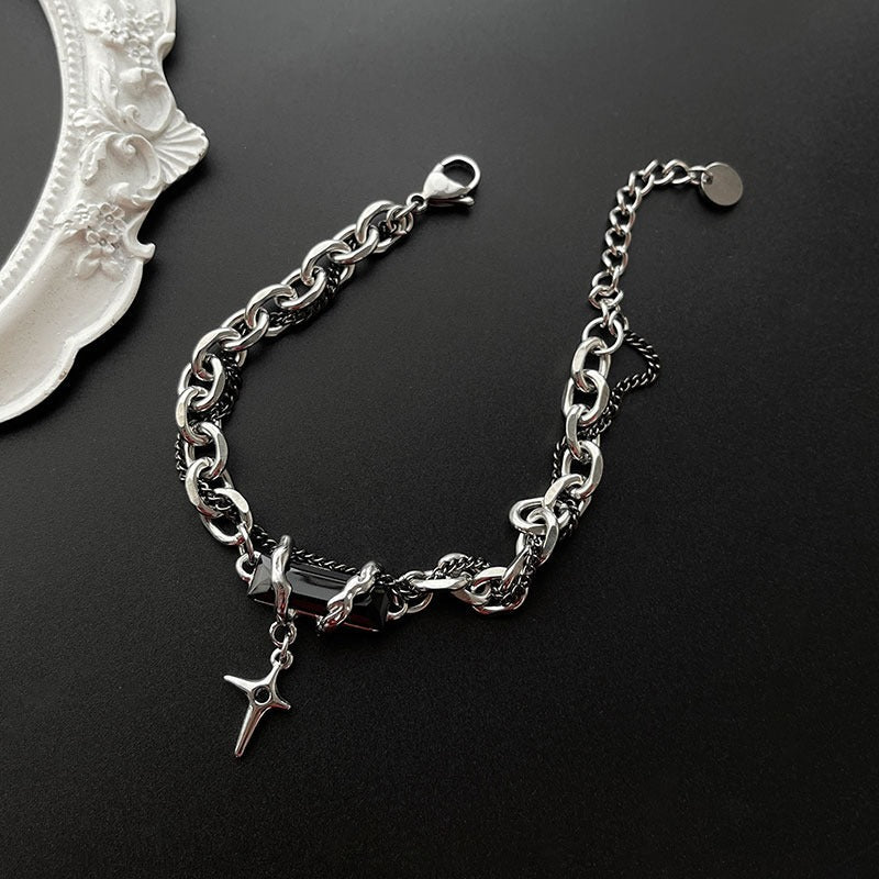 Salty Dapper Design Stone Bracelet