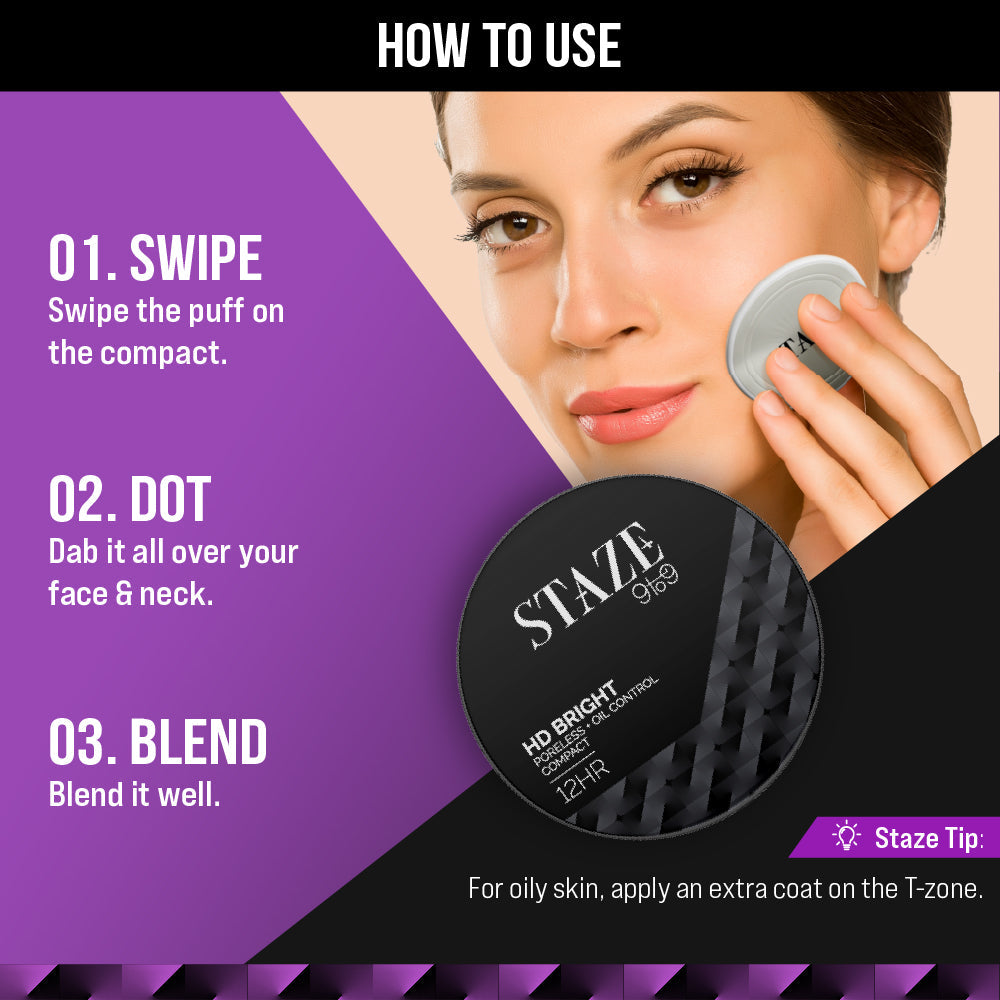 Staze HD Bright Pressed Compact