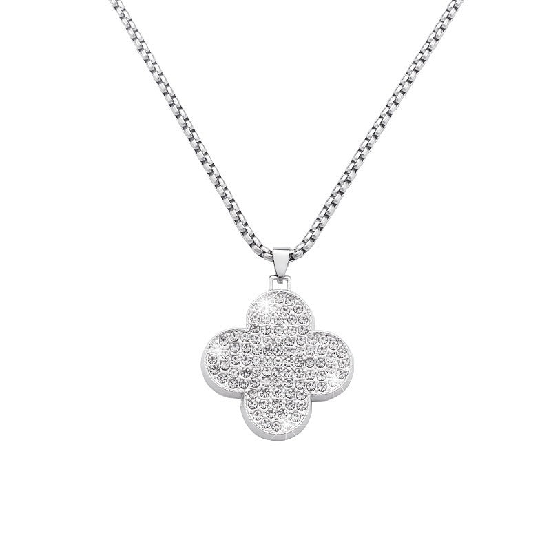 Salty Lucky Bloom Silver Chain