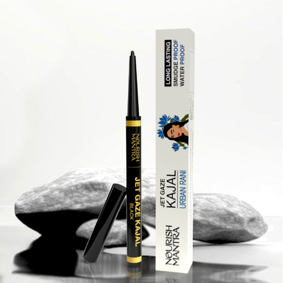 Nourish Mantra Black - Jet Gaze Eye Kajal