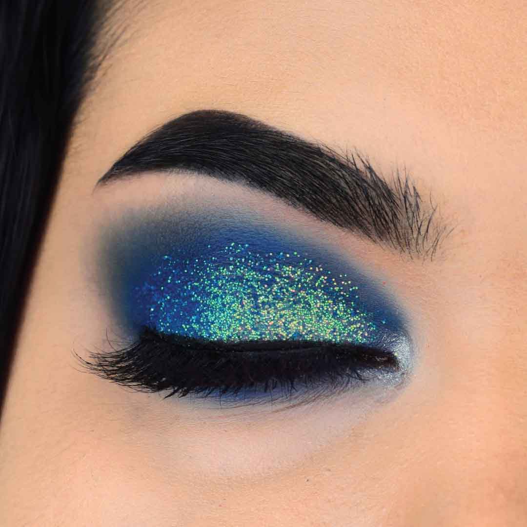 Flicka Cosmetics 06BloomingBlue - Slay The Day - Pressed Glitter