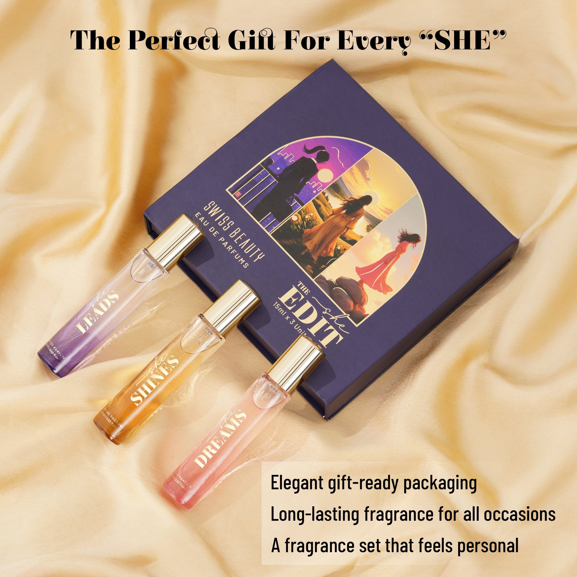Swiss Beauty The She Edit Eau De Parfums
