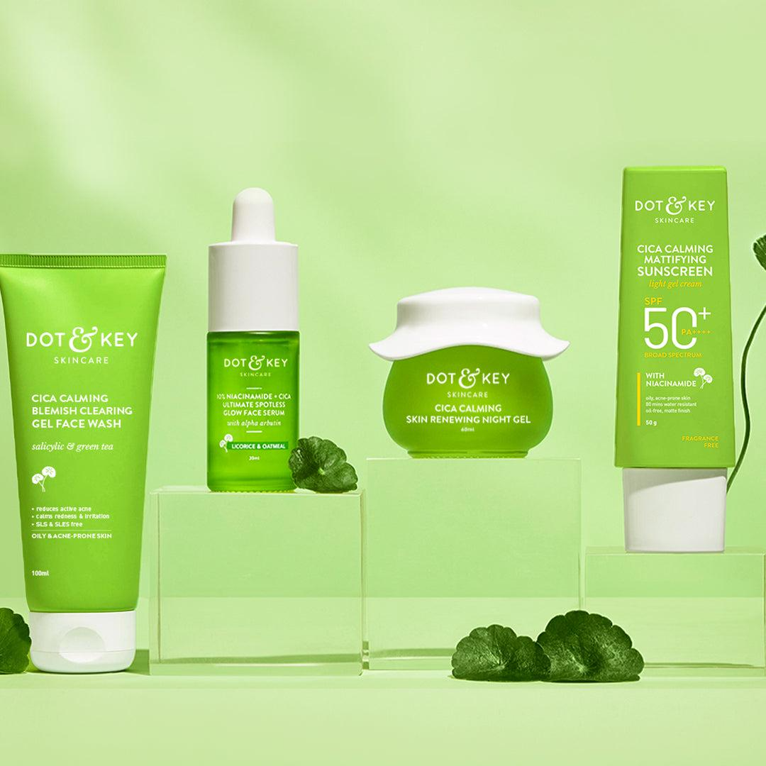 Dot & Key Super Cica & Salicylic Anti Acne Routine
