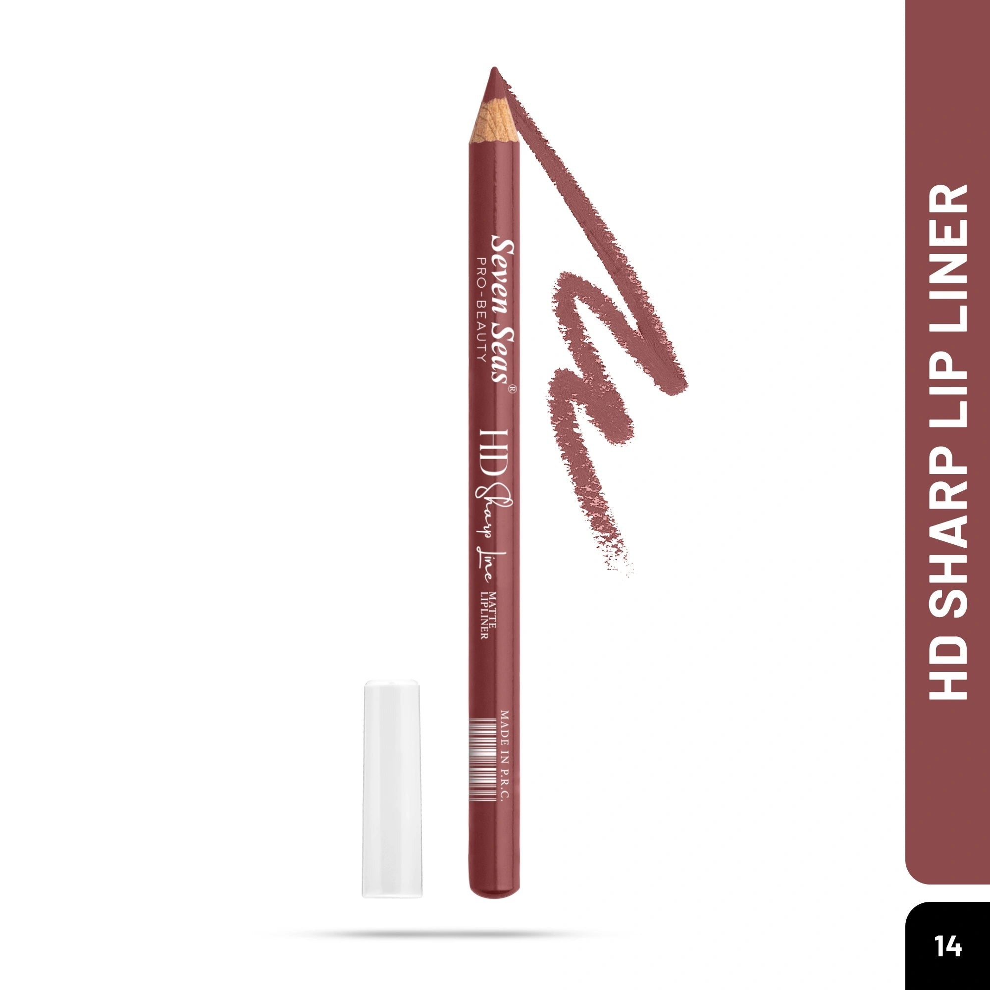 Seven Seas LS-158-14 Ever Nude HD Sharp Line Matte Lip Liner