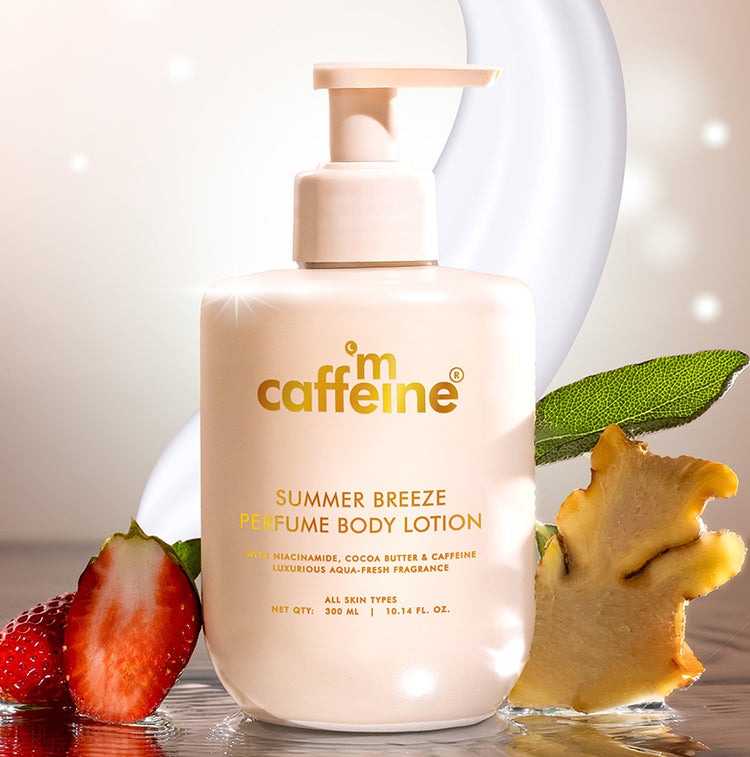 mCaffeine Summer Breeze Perfume Body Lotion