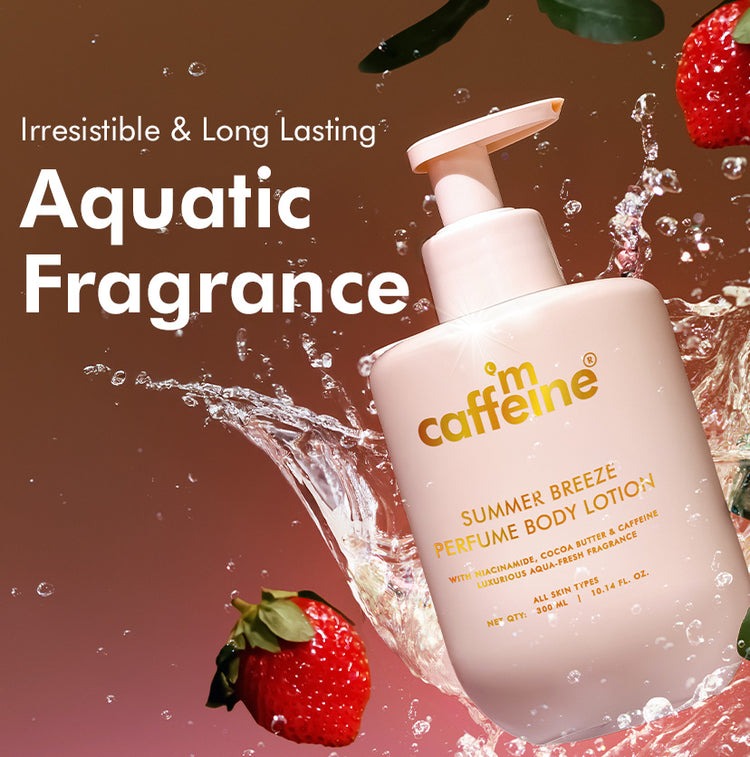 mCaffeine Summer Breeze Perfume Body Lotion