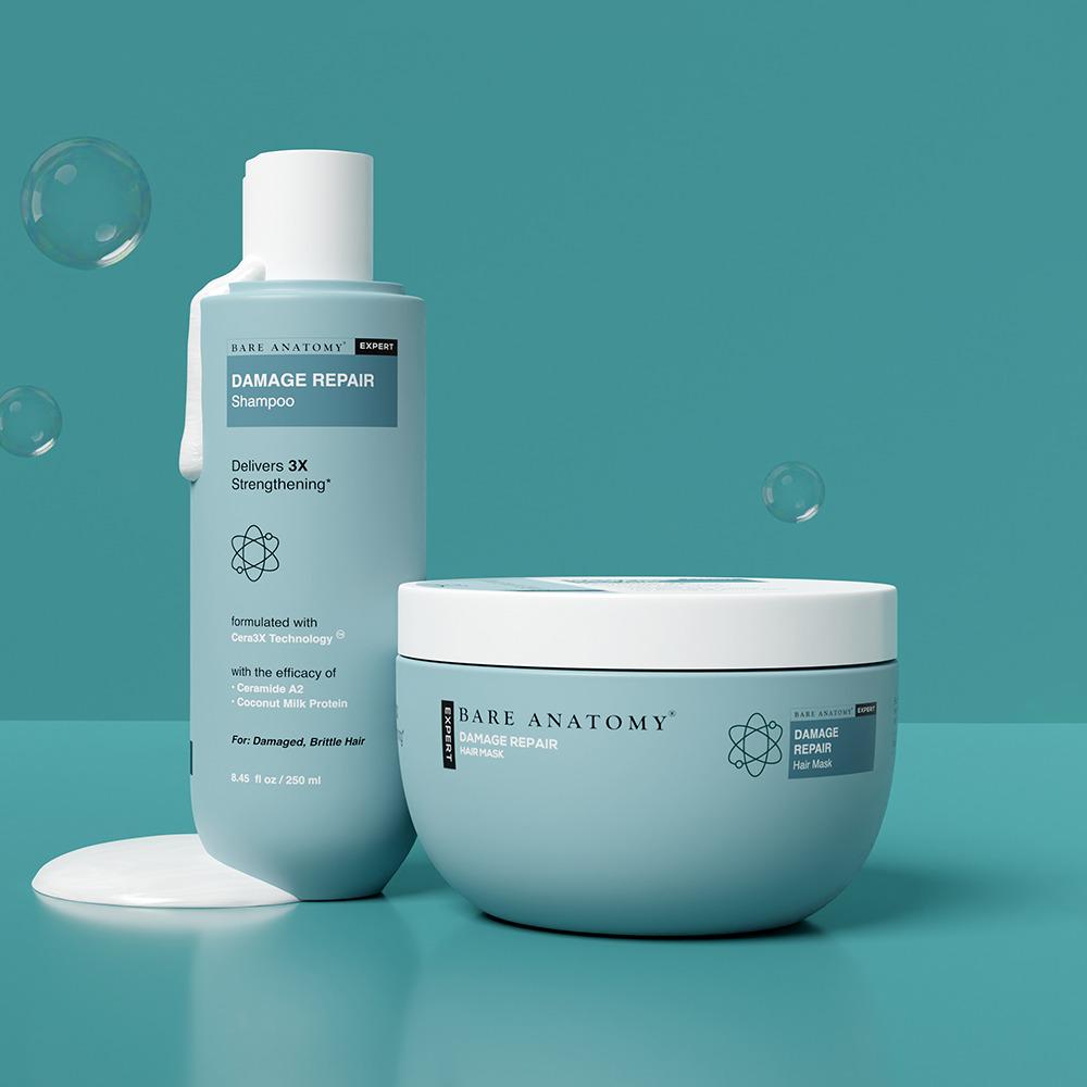 Bare Anatomy Damage Repair Kit - Mask & Shampoo