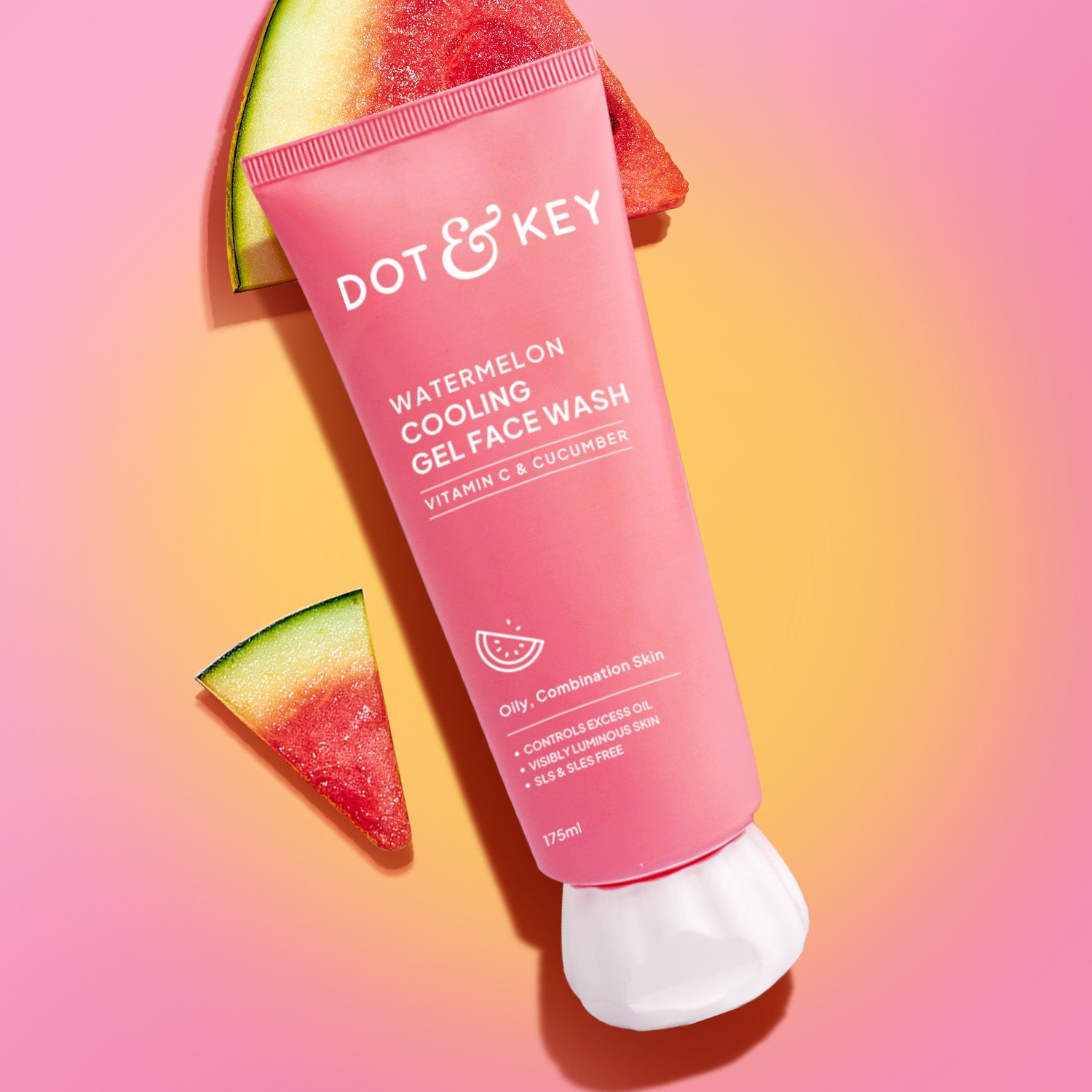 Dot & Key Watermelon & Vitamin C Gel Face Wash  - 100ml