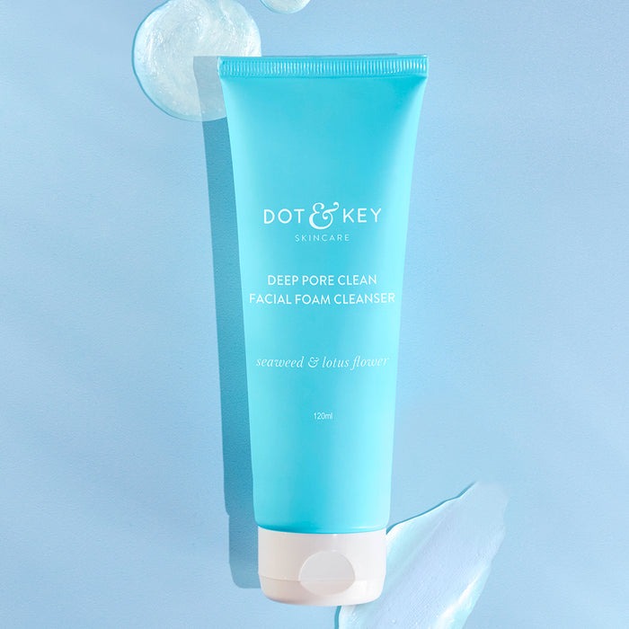 Dot & Key Deep Pore Clean Foaming Face Wash | Minimizes Pores | For All Skin Types | 100ml