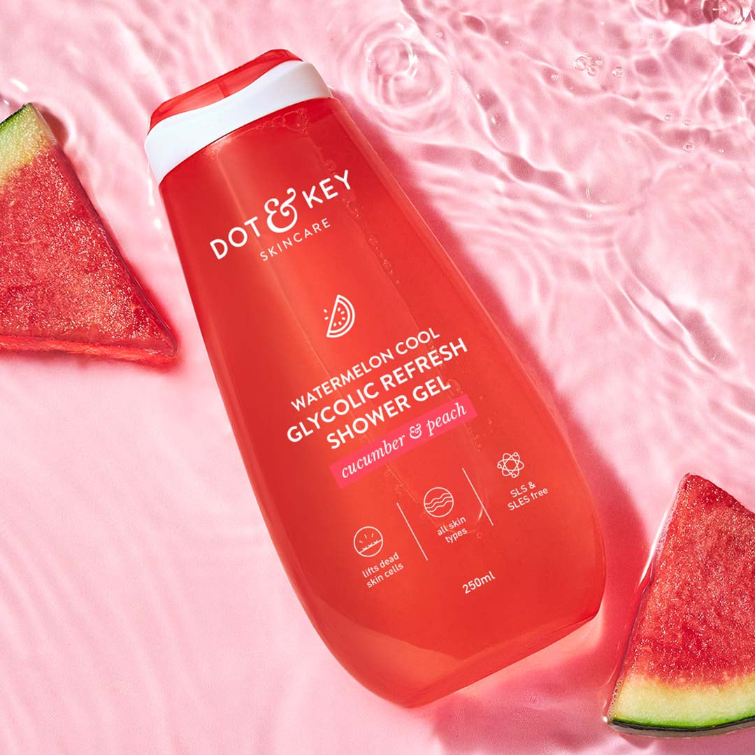 Dot & Key Watermelon Cooling Glycolic Acid Shower Gel - 250ml
