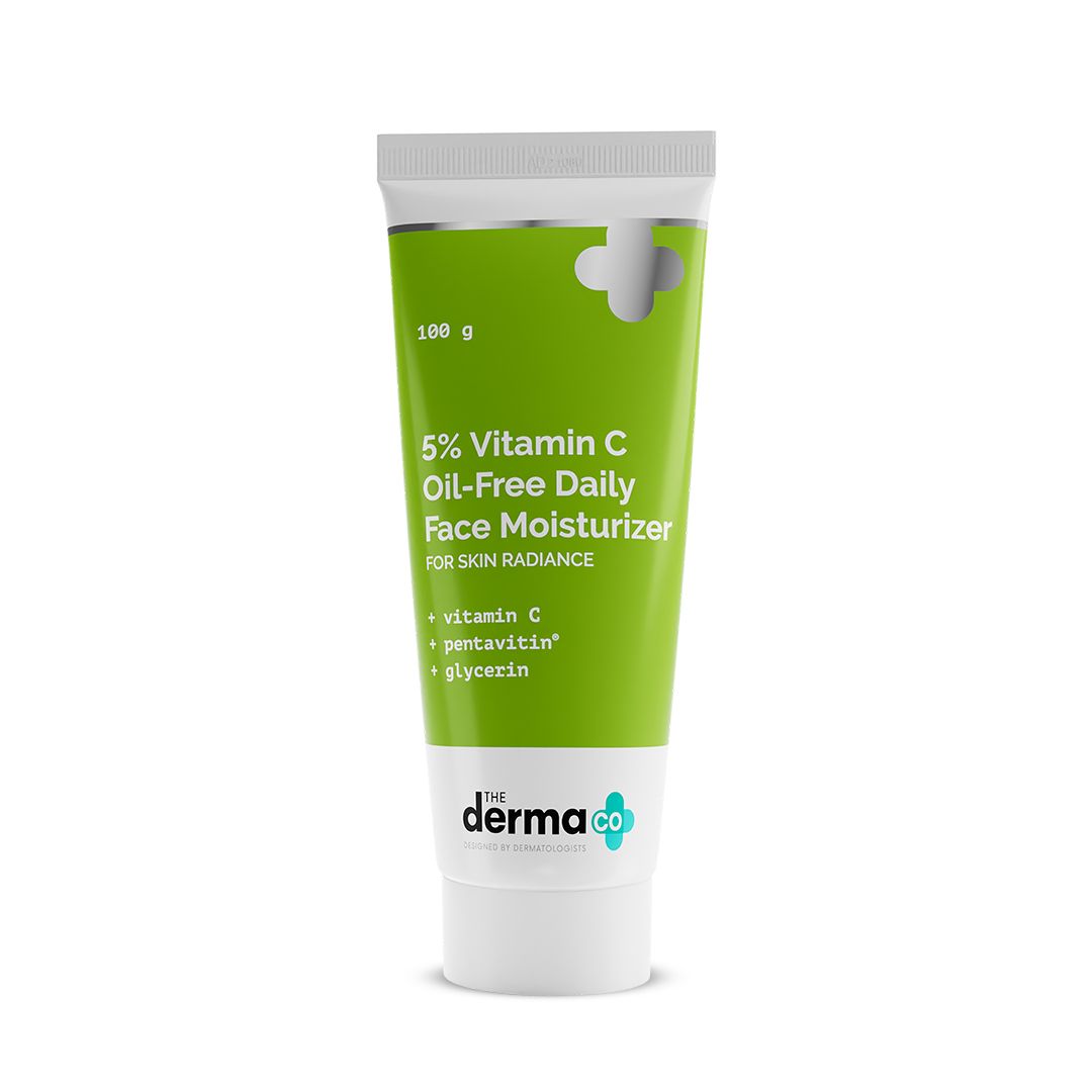 Derma Co 5% Vitamin C Oil-Free Daily Face Moisturizer