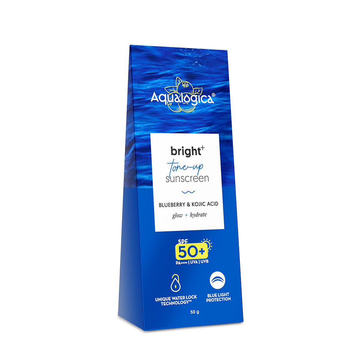 Aqualogica Bright+ Tone Up Sunscreen - 50g