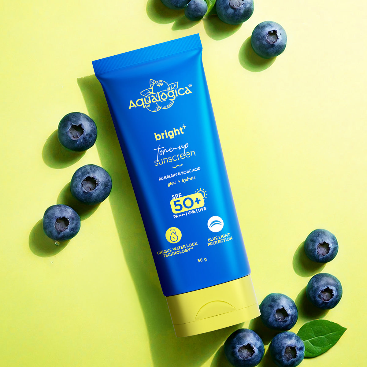 Aqualogica Bright+ Tone Up Sunscreen - 50g