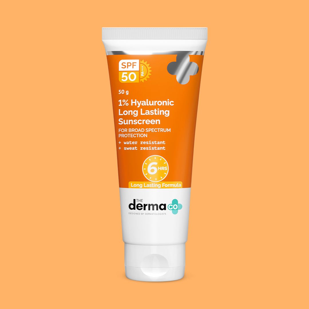 Derma Co 1% Hyaluronic Long Lasting Sunscreen SPF 50 & PA++++