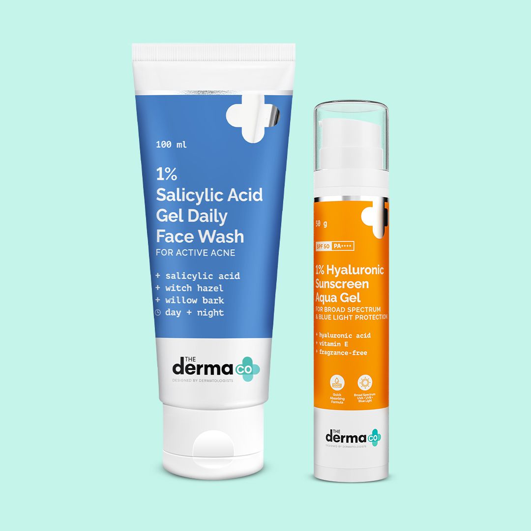 Derma Co Clear Skin & Sun Protection Combo