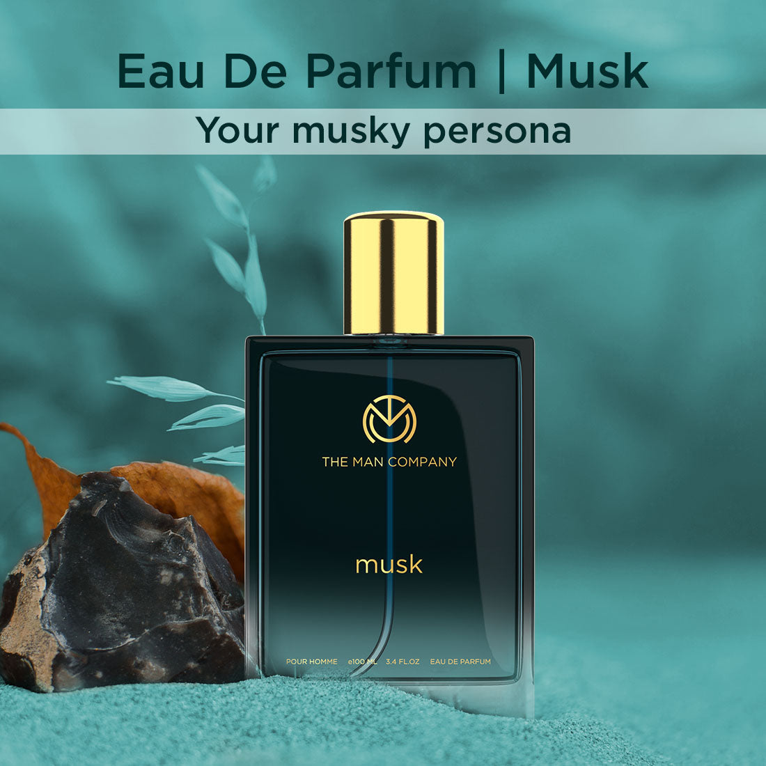 The Man Company Eau De Parfum Musk - 100ml