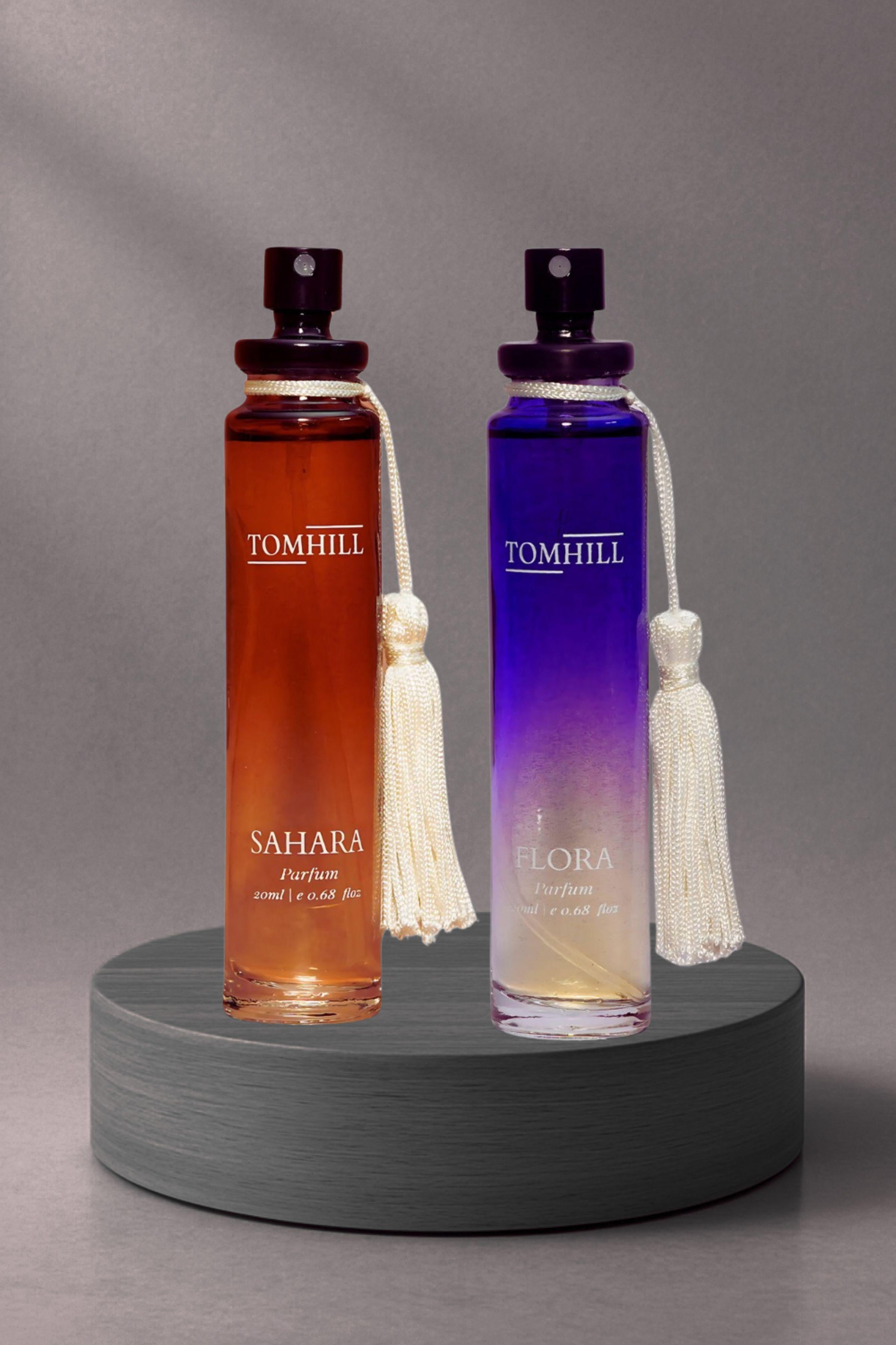 Tomhill Sahara & Flora - Party & Date Night Perfume Combo for Men & Women - 20ml (Pack of 2)