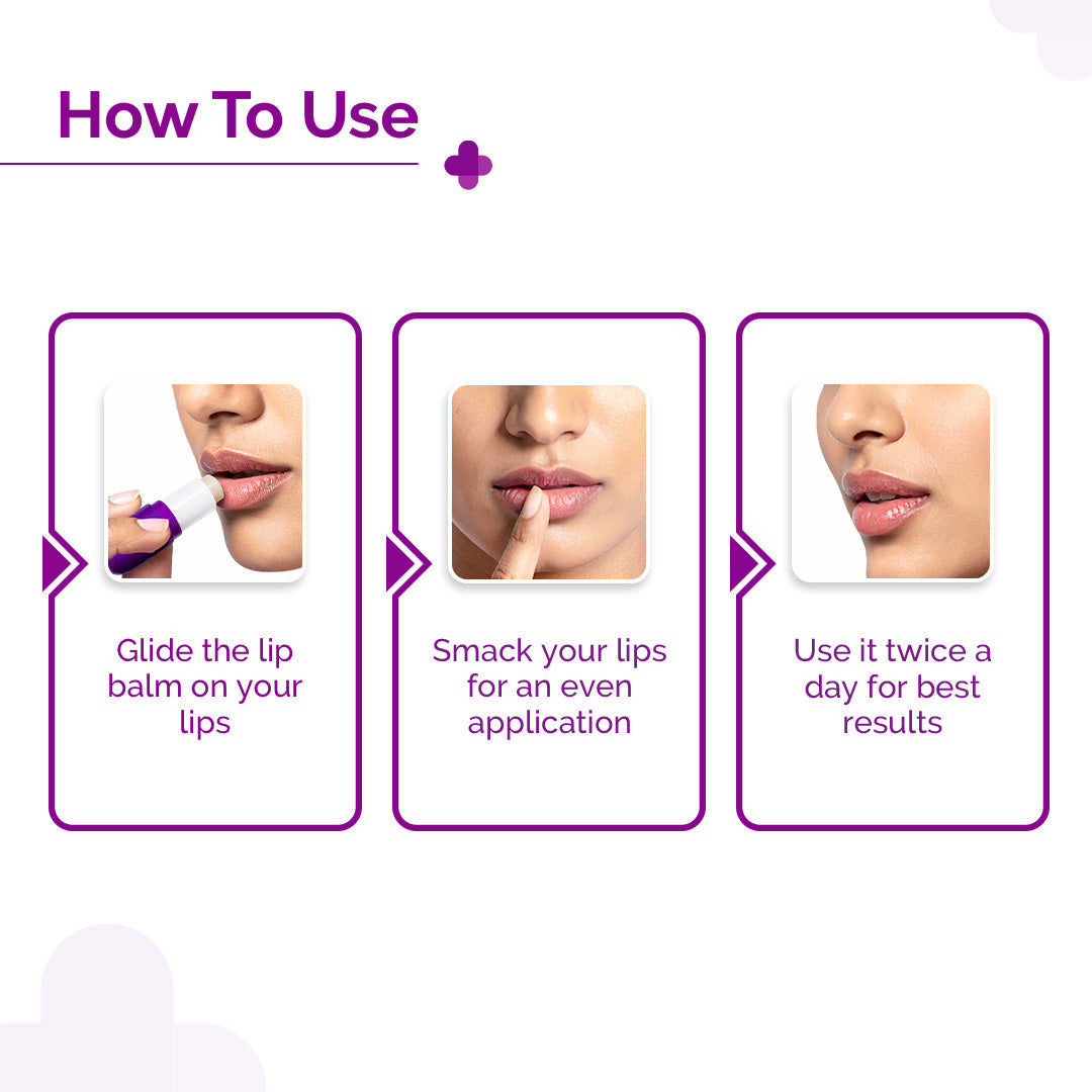 Derma Co 1% Kojic Acid Lip Balm with Alpha Arbutin & Hyaluronic Acid, SPF 50
