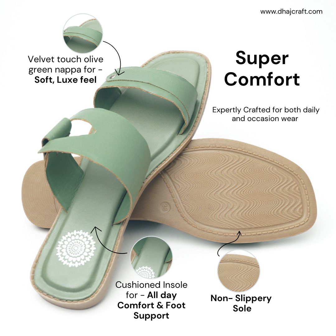 Dhajcraft Olive Green Slider