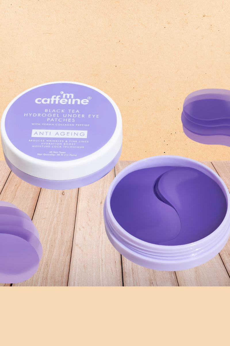 mCaffeine Black Tea Complex Hydrogel Under Eye Patches - 15 Pairs