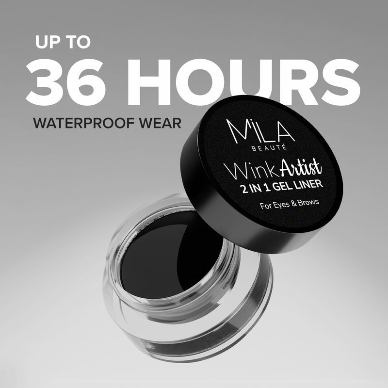 Mila Beaute Wink Artist 2 in 1 Gel Eyeliner