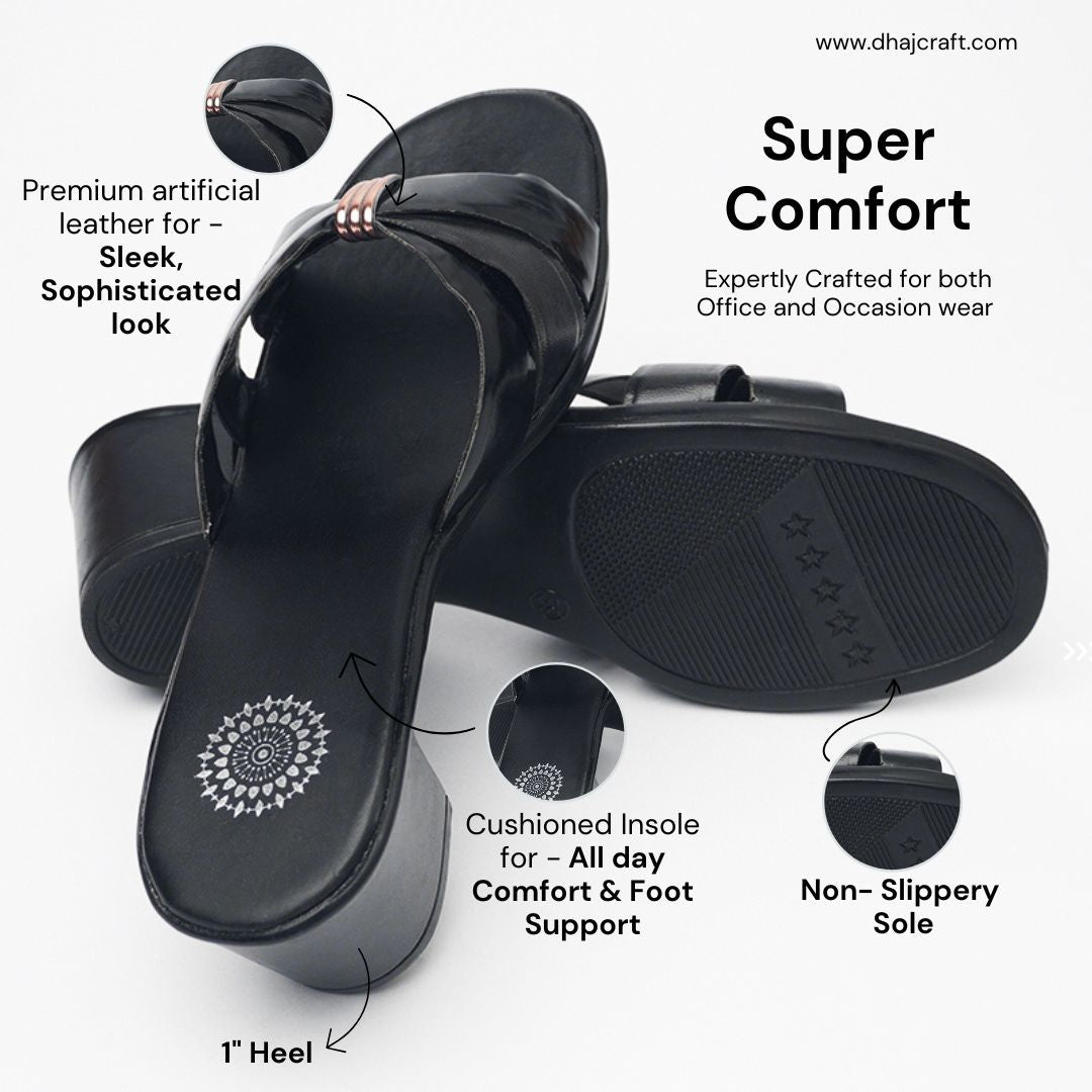 Dhajcraft Black Heels