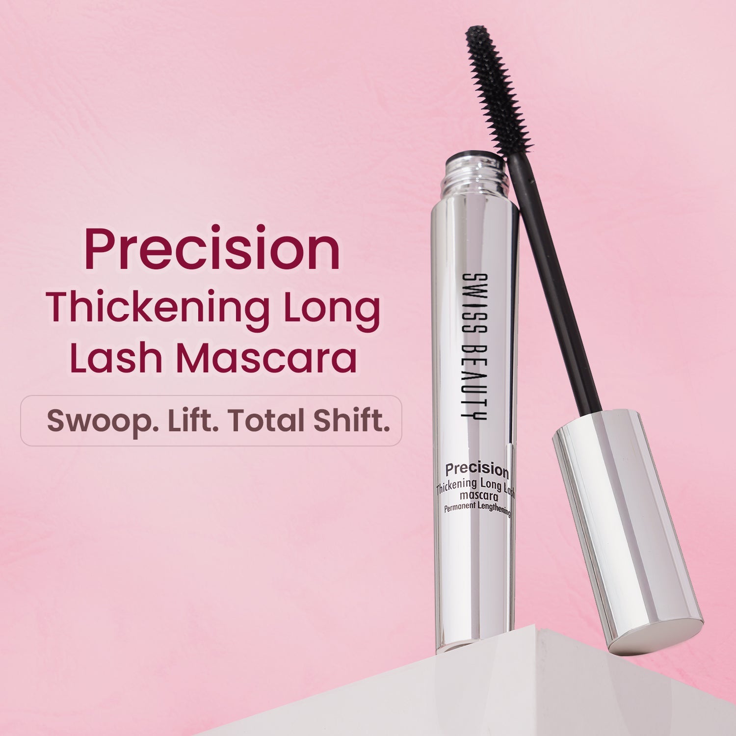 Swiss Beauty Precision Mascara - Black