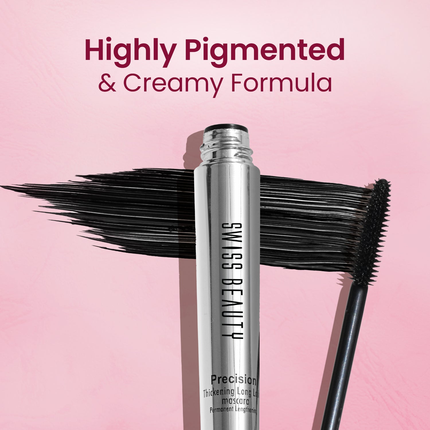 Swiss Beauty Precision Mascara - Black