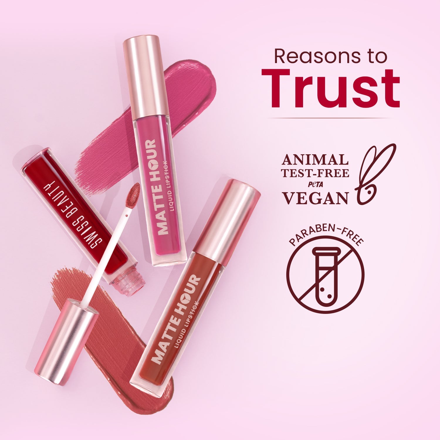 Swiss Beauty Matte Hour Liquid Lipstick