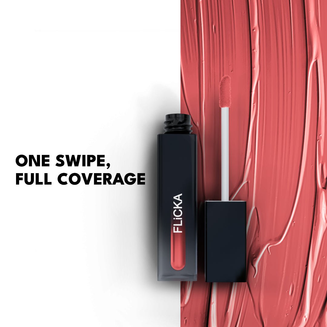 Flicka Cosmetics 17MorningGlaze - Set & Attack Liquid Matte Lipstick