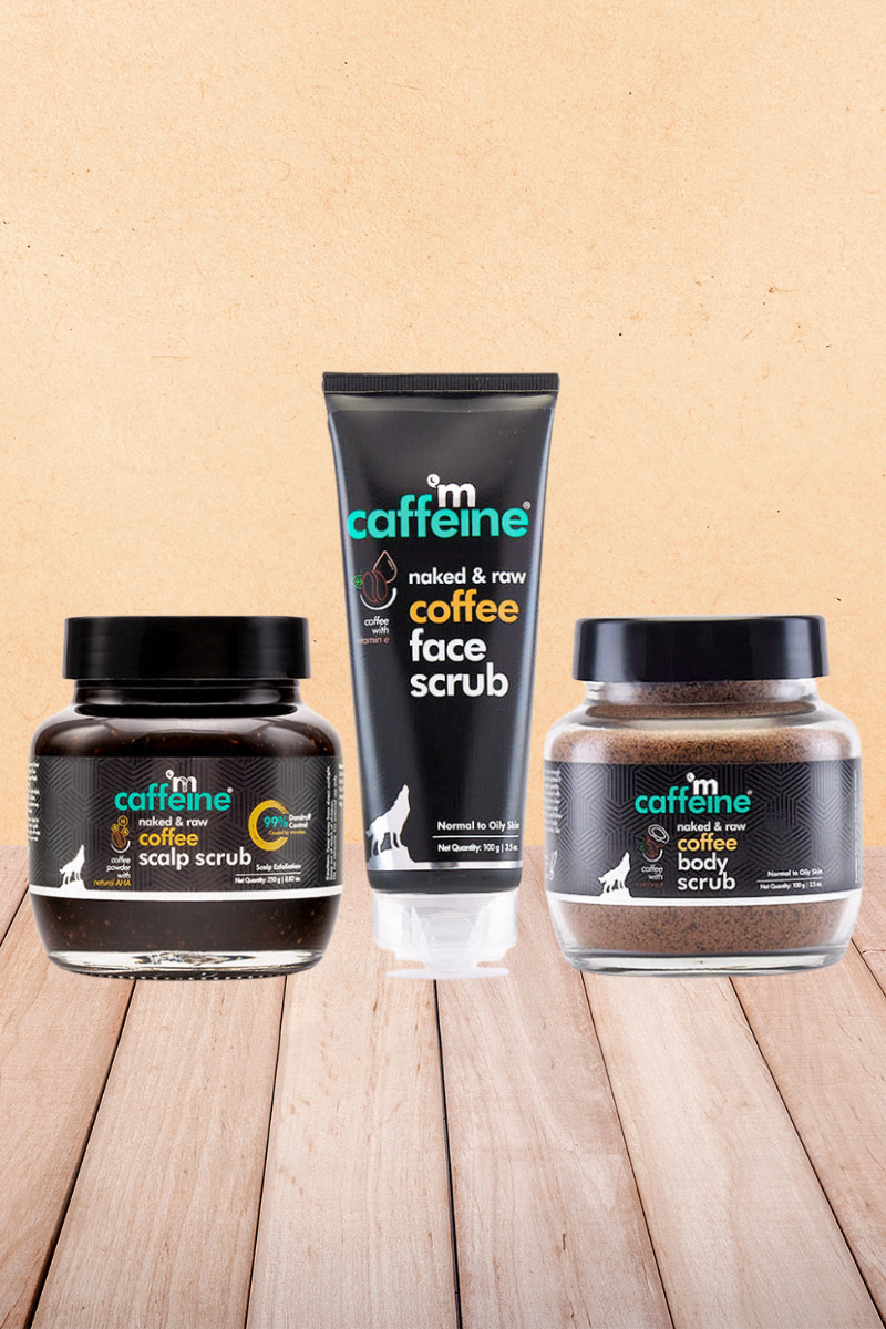 mCaffeine Head To Toe Exfoliation Kit