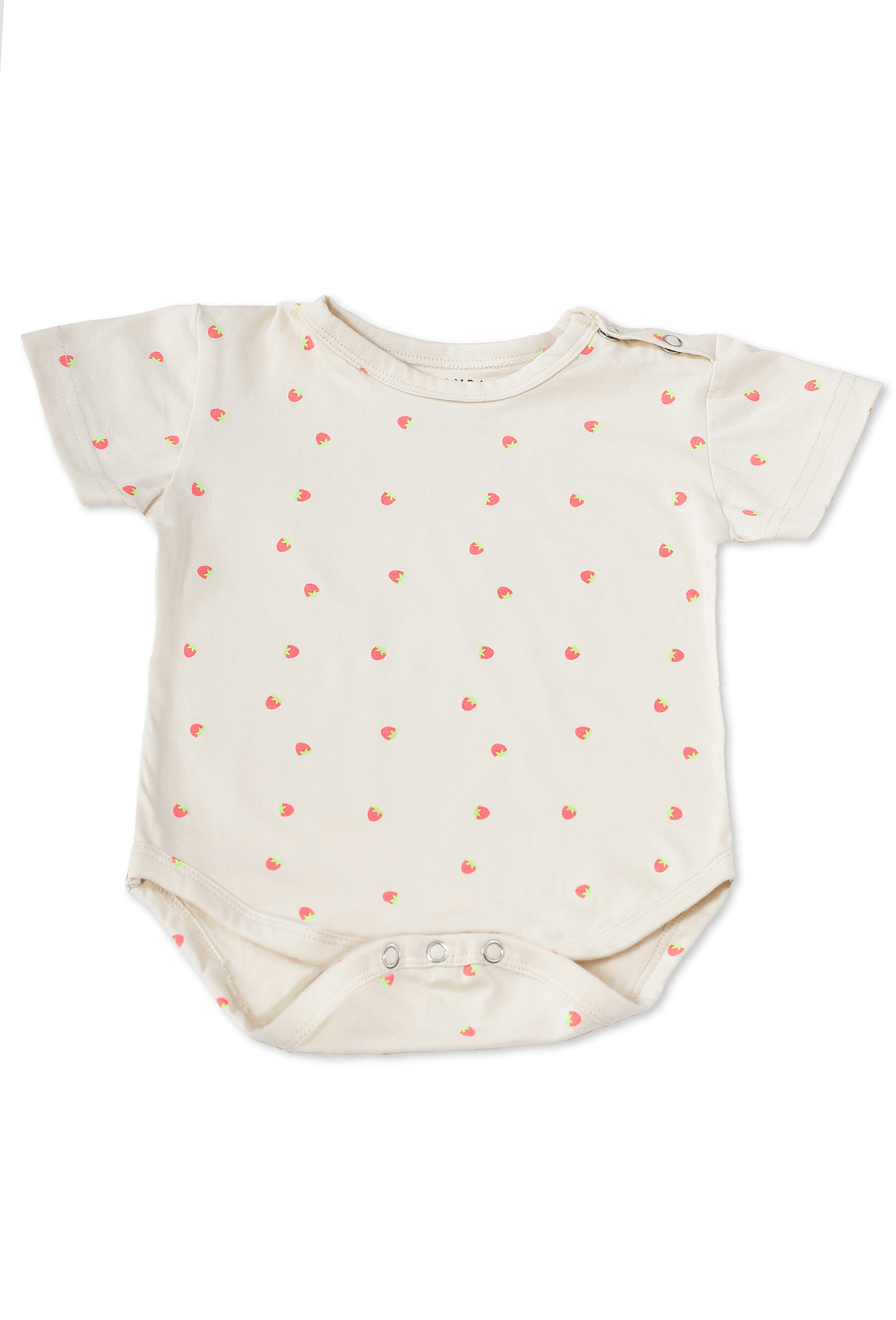 Urbanrac Strawberry Print 100% Cotton Onesies