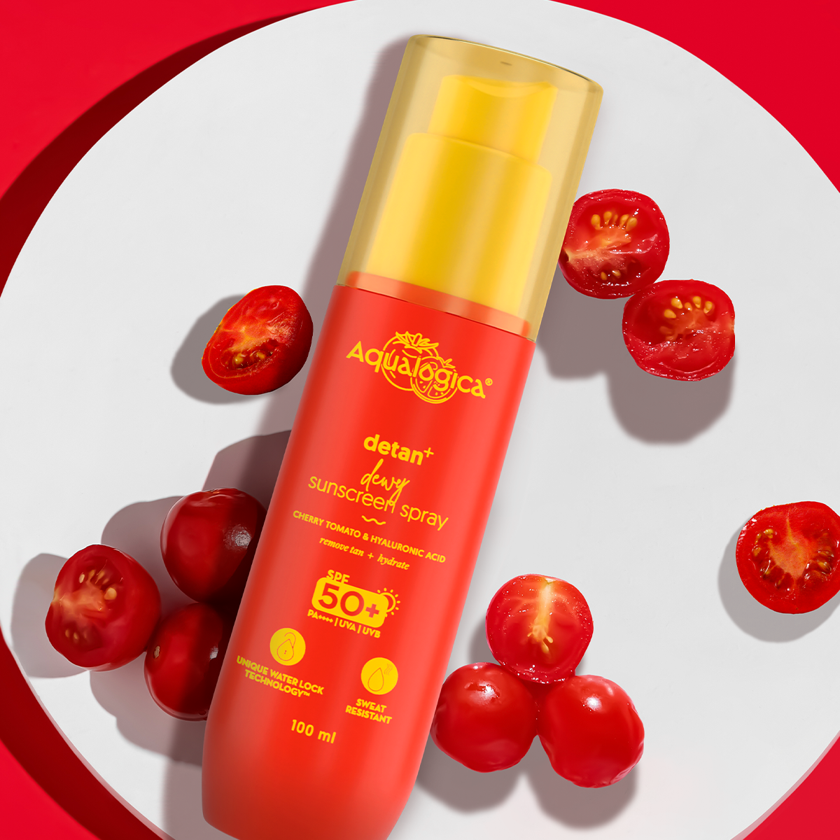 Aqualogica Detan+ Dewy Sunscreen Spray - 100ml