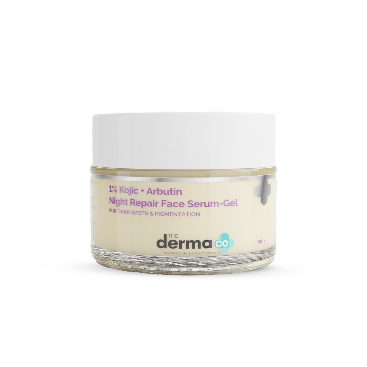 Derma Co 1% Kojic + Arbutin Night Repair Face Serum-Gel - 50g