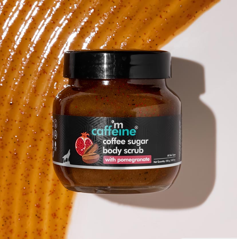 mCaffeine Coffee Sugar Body Scrub With Pomegranate - 250g