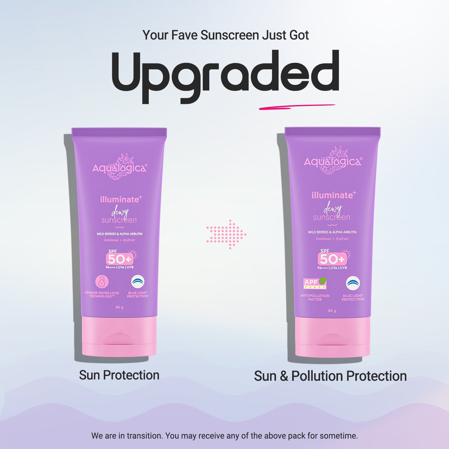 Aqualogica Illuminate+ Dewy Gel Sunscreen Spf 50+ Pa++++