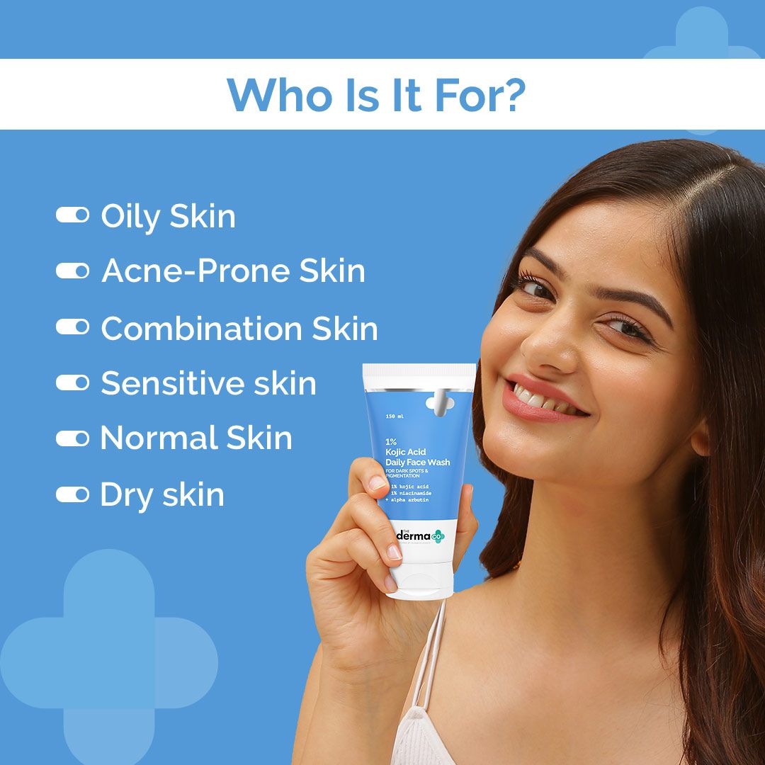 Derma Co 1% Kojic Acid Face Wash