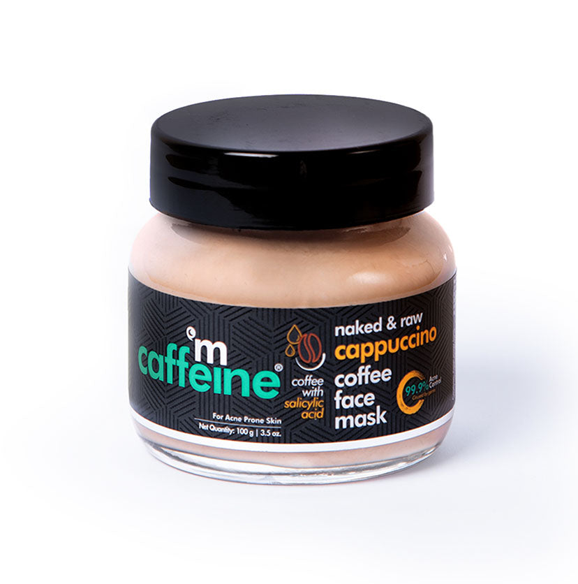 mCaffeine Cappuccino Coffee Face Mask With Salicylic Acid