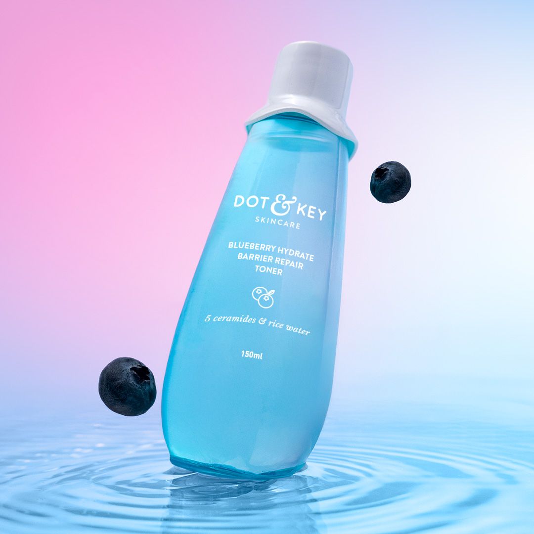 Dot & Key Blueberry Hydrate Barrier Repair Rice Water Toner - 150ml