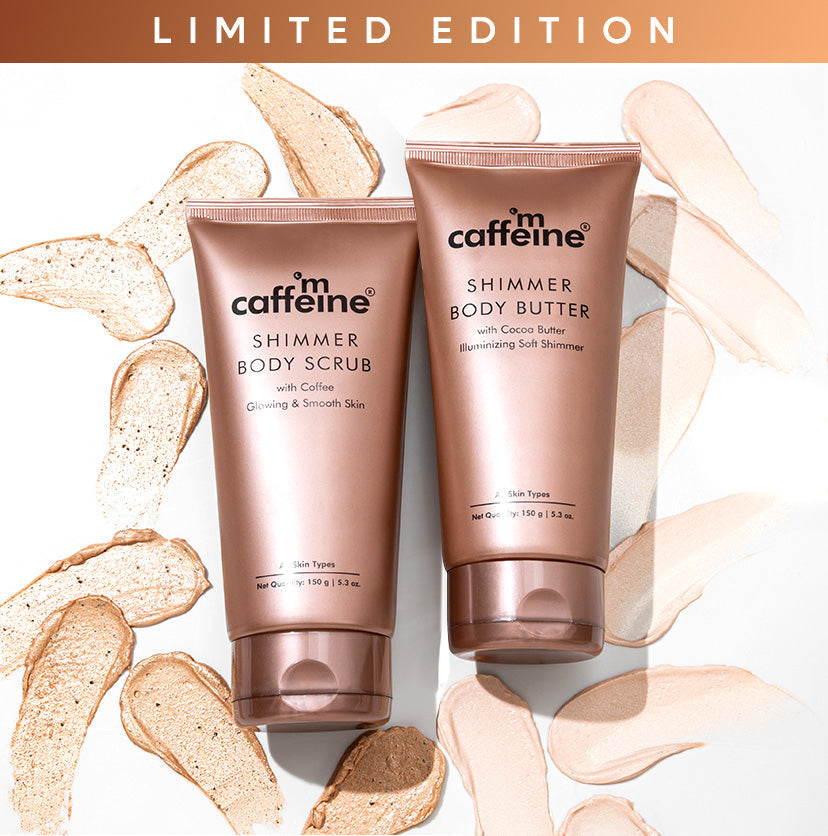 mCaffeine Shimmer Body Polishing Kit